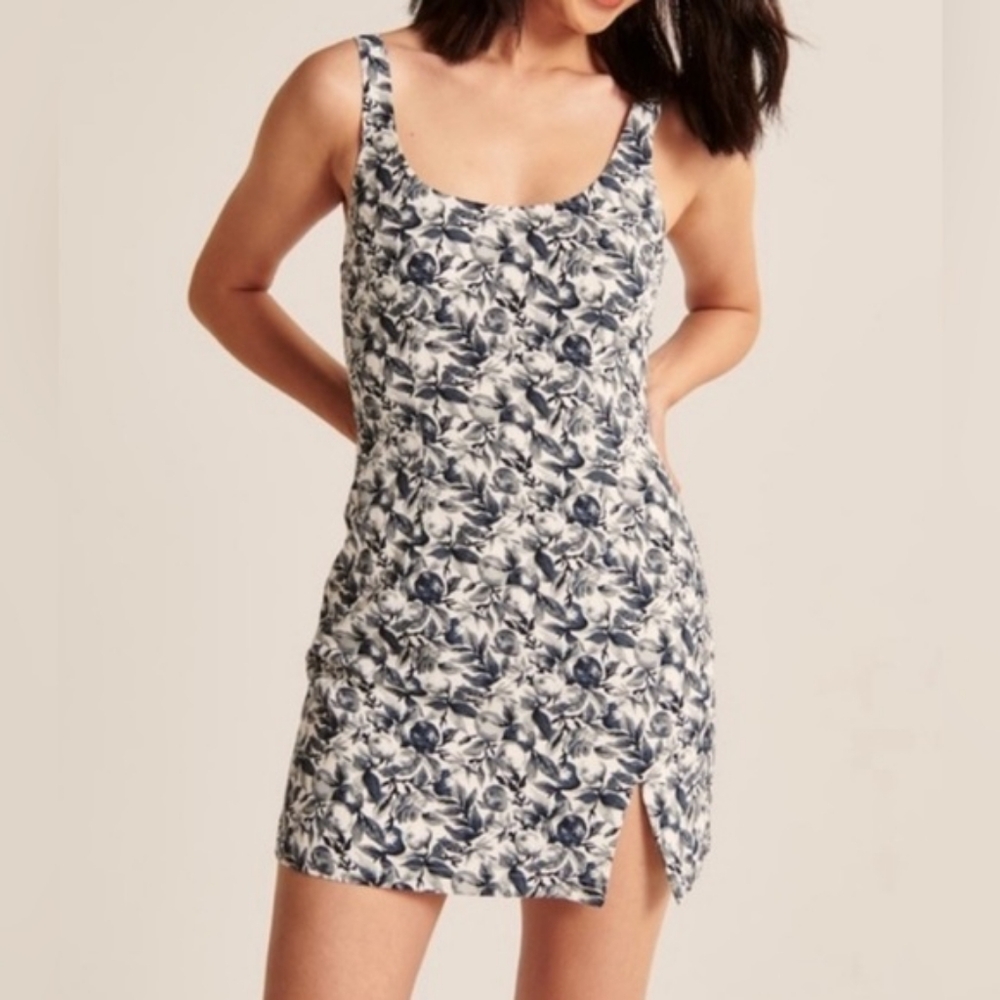 Abercrombie & Fitch Abercrombie 90s Slip Mini Dress